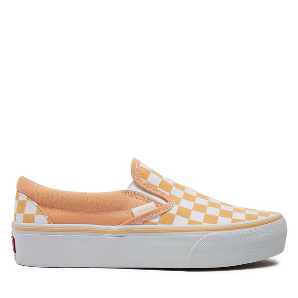 Vans Гуменки Vans Classic Slip On Platform VN00018EAAS1 Бежов
