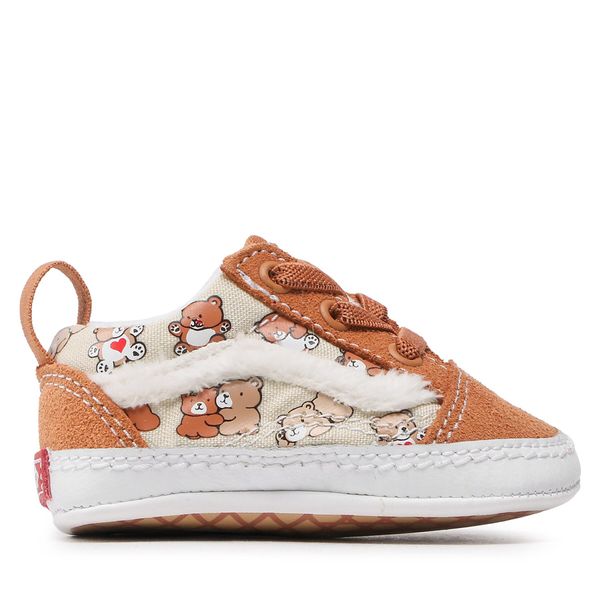 Vans Гуменки Vans Old Skool Crib VN0A3U8KBF01 Кафяв