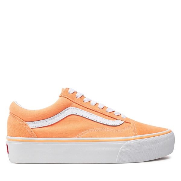 Vans Гуменки Vans Old Skool Platfor VN0A5KX9AAS1 Оранжев