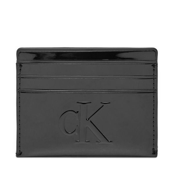 Calvin Klein Jeans Калъф за кредитни карти Calvin Klein Jeans Sculpted Cardcase6cc Im K60K613126 Черен
