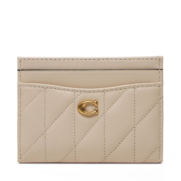 Coach Калъф за кредитни карти Coach CM434 Екрю