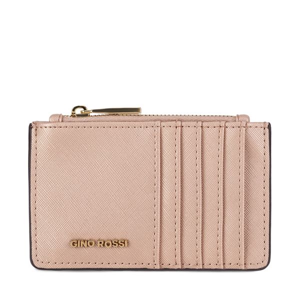 Gino Rossi Калъф за кредитни карти Gino Rossi QYL0022 Розов