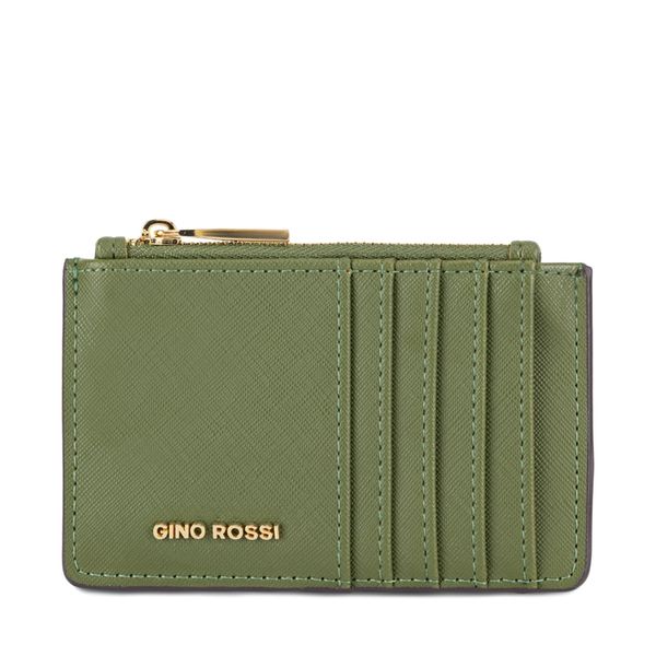 Gino Rossi Калъф за кредитни карти Gino Rossi QYL0022 Зелен