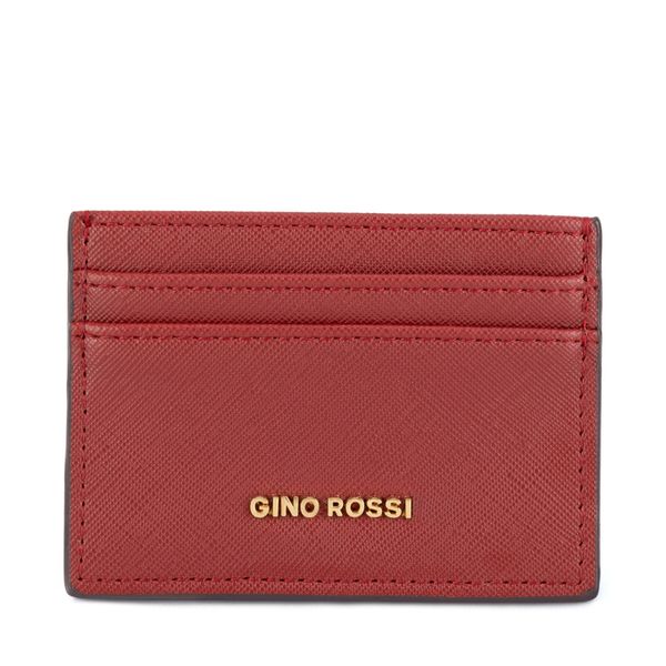 Gino Rossi Калъф за кредитни карти Gino Rossi QYL0023 Червен