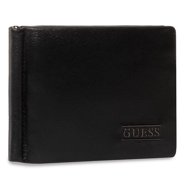 Guess Калъф за кредитни карти Guess New Boston SLG SM4016 LEA23 Черен