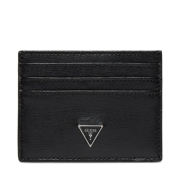 Guess Калъф за кредитни карти Guess SMCSLE LEA25 BLA