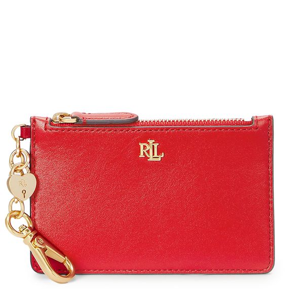 LAUREN RALPH LAUREN Калъф за кредитни карти LAUREN RALPH LAUREN 432962368003 Червен