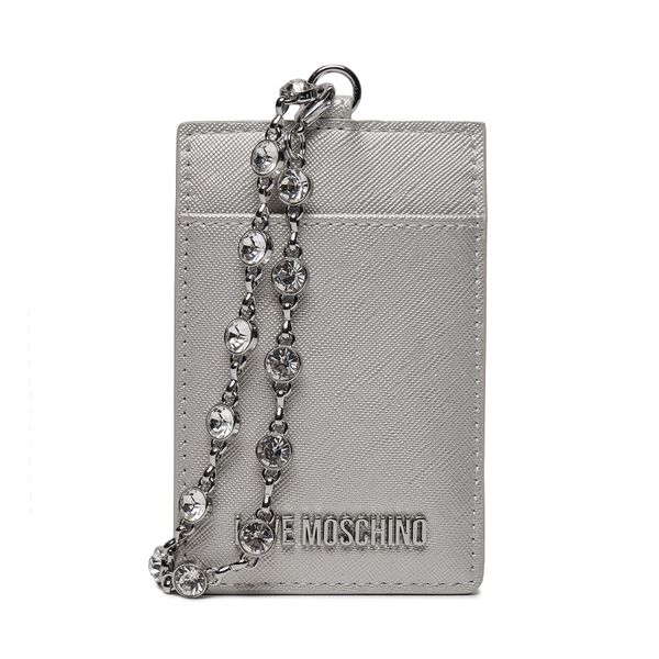 LOVE MOSCHINO Калъф за кредитни карти LOVE MOSCHINO JC5853PP4IK2390B Arg. Lamin.