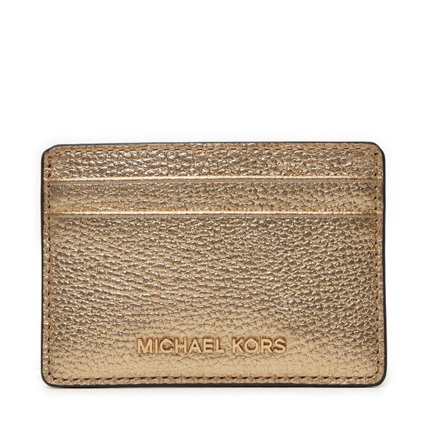 MICHAEL Michael Kors Калъф за кредитни карти MICHAEL Michael Kors 32H9TJ6D1L Златист