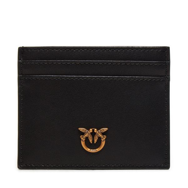 Pinko Калъф за кредитни карти Pinko Card Holder Simply AI 24-25 PCPL 103762 A0F1 Черен