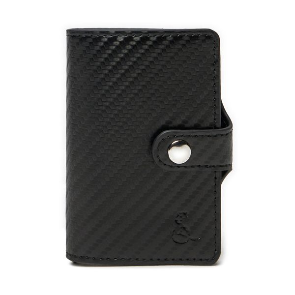 Semi Line Калъф за кредитни карти Semi Line P8296-1 Черен