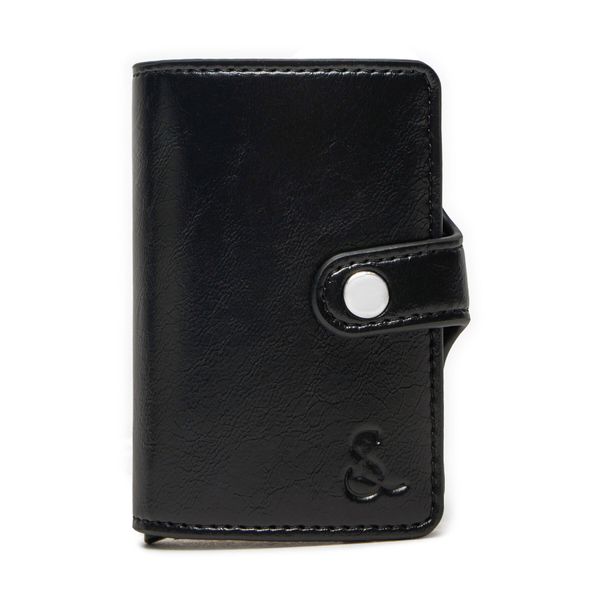 Semi Line Калъф за кредитни карти Semi Line P8296-2 Черен