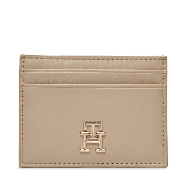Tommy Hilfiger Калъф за кредитни карти Tommy Hilfiger Th Central Cc And Coin White Clay AES