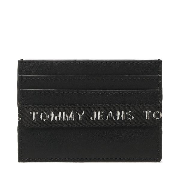 Tommy Jeans Калъф за кредитни карти Tommy Jeans Tjm Essential Leather Cc Holder AM0AM11219 BDS