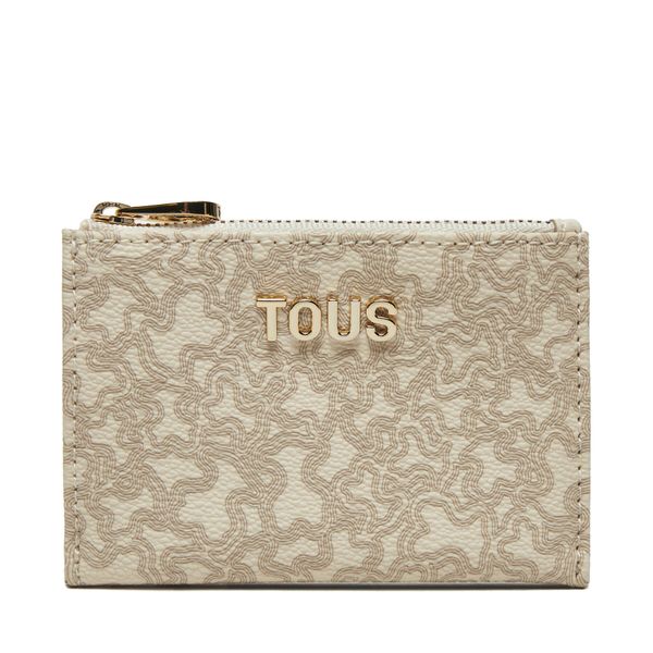 TOUS Калъф за кредитни карти TOUS Kaos Mini Lines 2002184201 Бежов