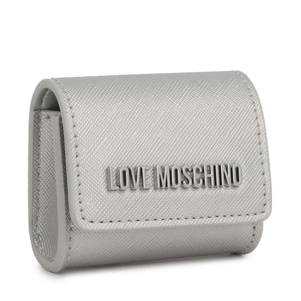 LOVE MOSCHINO Калъф за слушалки LOVE MOSCHINO JC6451PP4IK2390B Argento