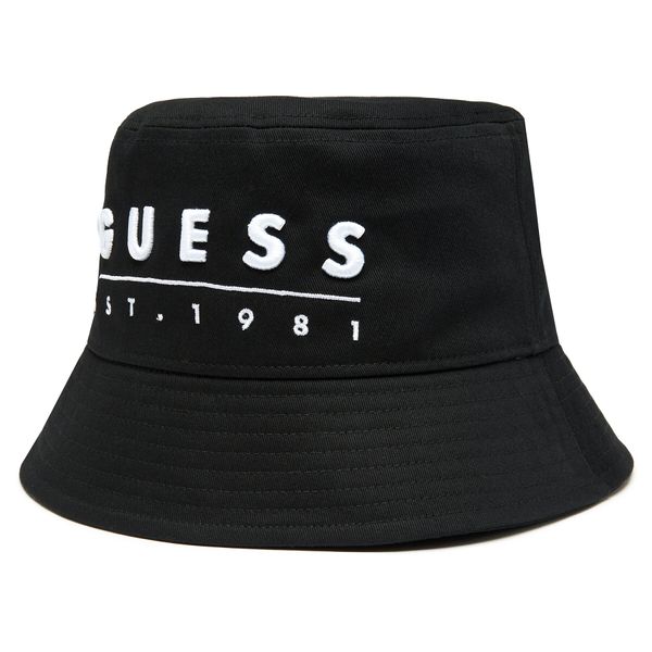 Guess Капела Guess Bucket Nola Headwear AM5016 COT01 Черен