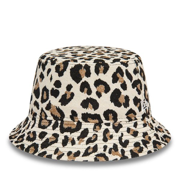 New Era Капела New Era Bucket Leopard 60565551 Бежов