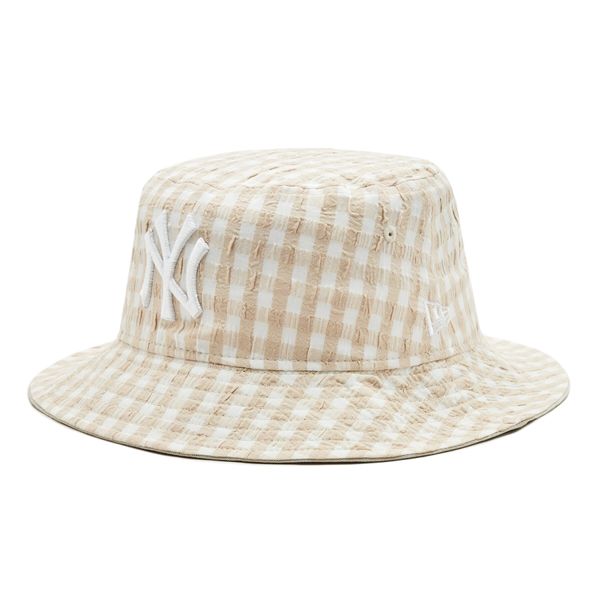 New Era Капела New Era Gingham Tapere 60298643 Бежов
