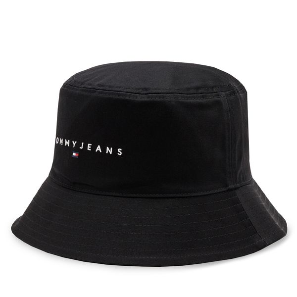 Tommy Jeans Капела Tommy Jeans Tjm Linear Logo Bucket Hat AM0AM12895 Черен