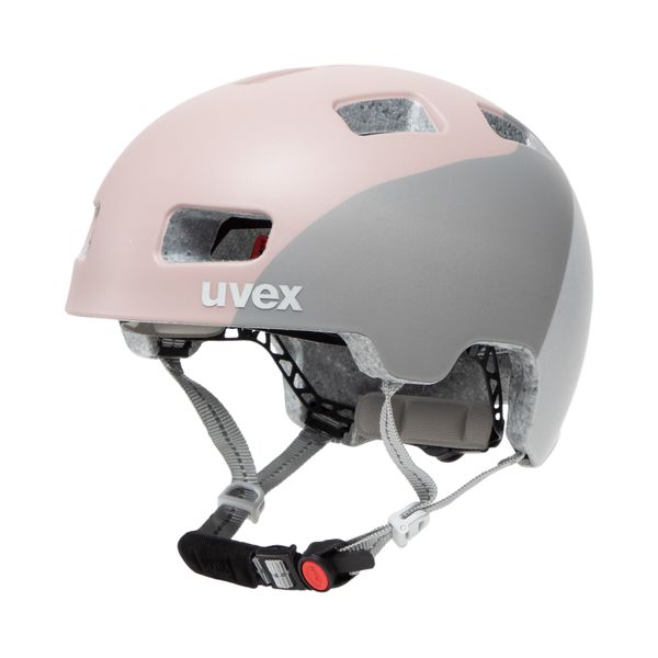 Uvex Каска за колоездене Uvex City 4 4100270115 Dust Rosé/Grey