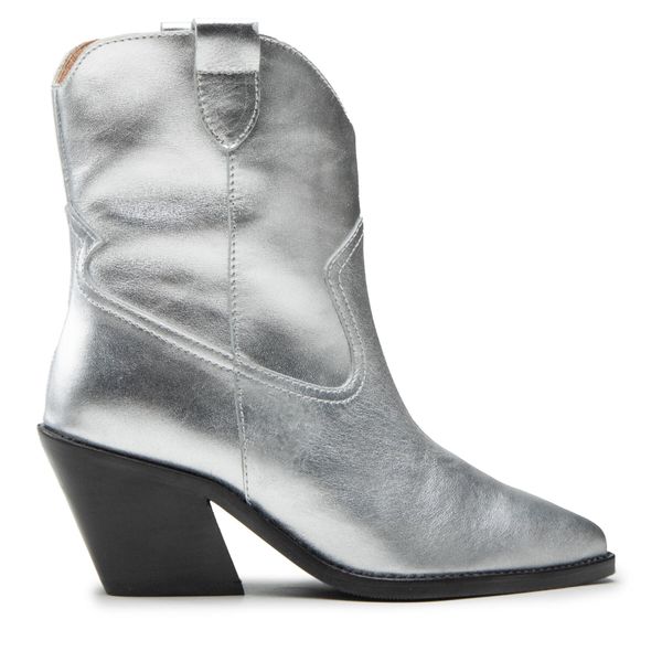 Eva Minge Каубойски обувки Eva Minge EM-57-12-001540 Сребрист