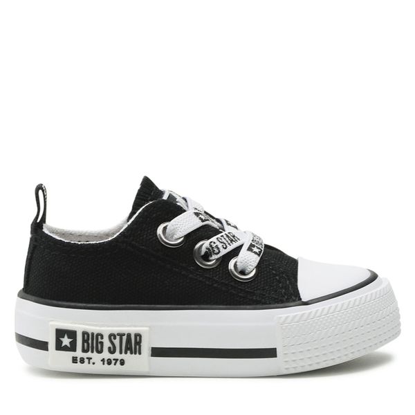 Big Star Shoes Кецове Big Star Shoes KK374041 Черен