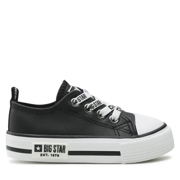 Big Star Shoes Кецове Big Star Shoes KK374049 Черен