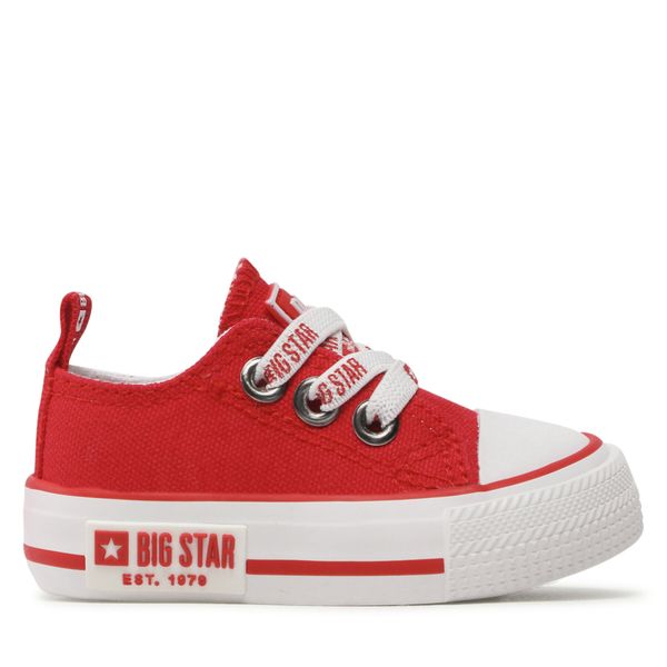 Big Star Shoes Кецове Big Star Shoes KK374051 Червен