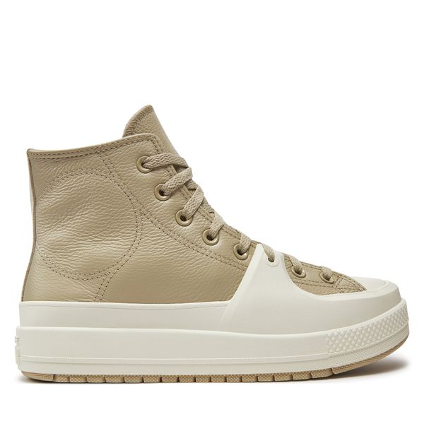 Converse Кецове Converse Chuck Taylor All Star Construct Leather A06595C Бежов