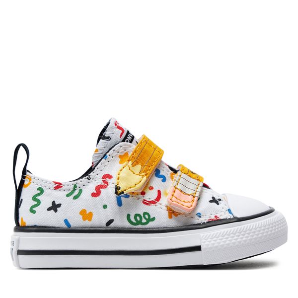 Converse Кецове Converse Chuck Taylor All Star Easy-On Doodles A07219C Бял