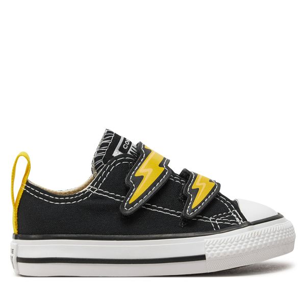 Converse Кецове Converse Chuck Taylor All Star Electric Bolt Easy-On A08376C Черен