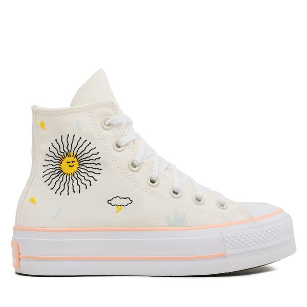 Converse Кецове Converse Chuck Taylor All Star Lift A03516C Екрю