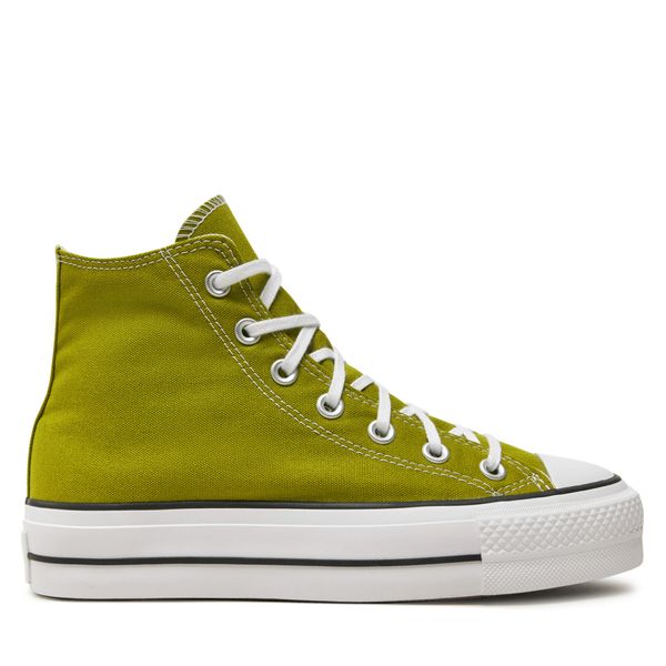 Converse Кецове Converse Chuck Taylor All Star Lift Platform A08286C Зелен