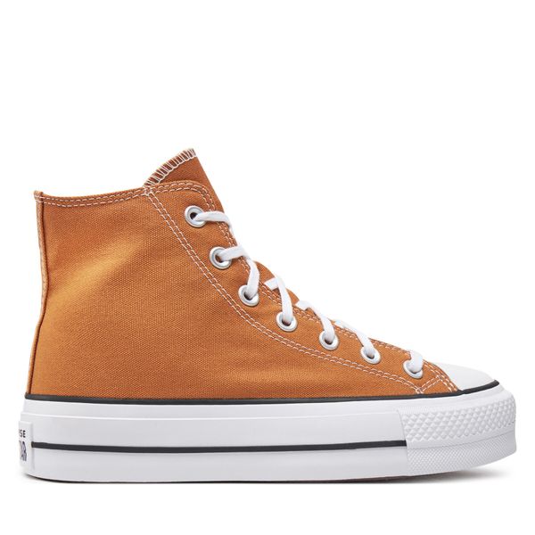 Converse Кецове Converse Chuck Taylor All Star Lift Platform A11537C Оранжев