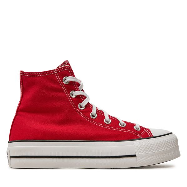 Converse Кецове Converse Chuck Taylor All Star Lift Platform Canvas A09220C Червен