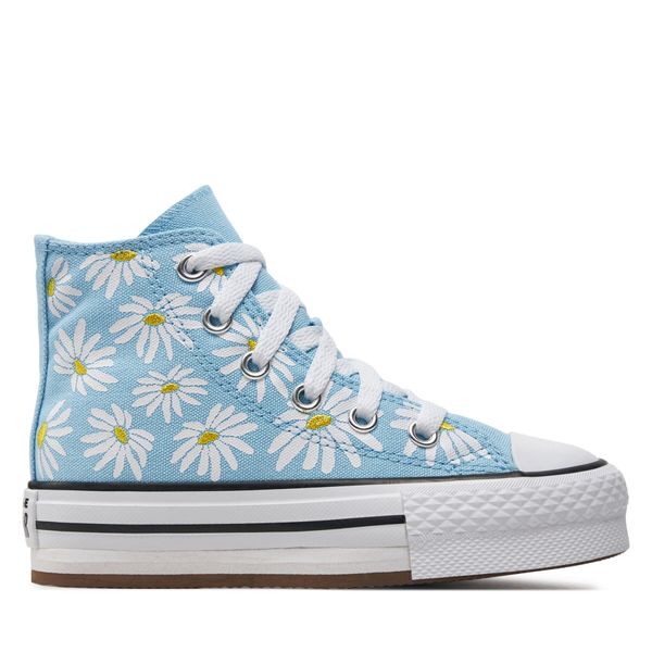 Converse Кецове Converse Chuck Taylor All Star Lift Platform Floral A06338C Син