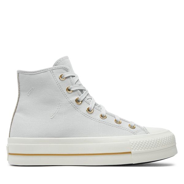 Converse Кецове Converse Chuck Taylor All Star Lift Platform Tailored Lines A08237C Сив