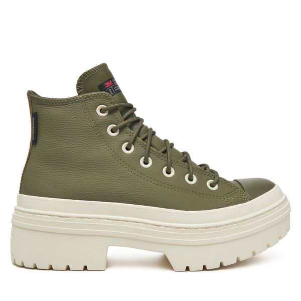 Converse Кецове Converse Chuck Taylor All Star Lugged Heel Platform Waterproof A11163C 306 Зелен
