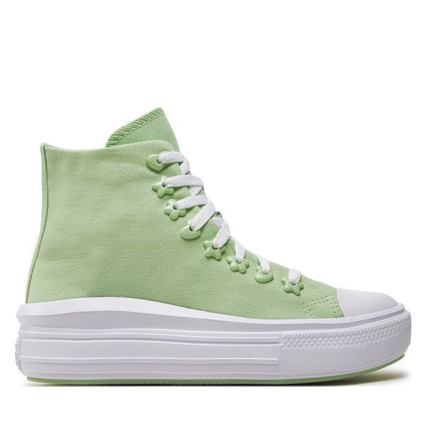 Converse Кецове Converse Chuck Taylor All Star Motion Platform Stars A08100C Зелен