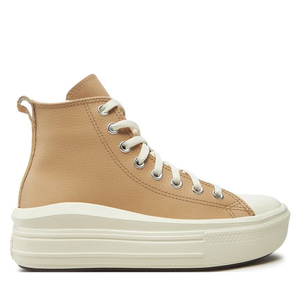 Converse Кецове Converse Chuck Taylor All Star Move Leather A09261C Бежов