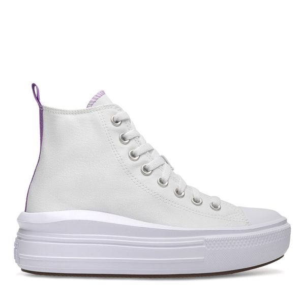 Converse Кецове Converse CHUCK TAYLOR ALL STAR MOVE PLATFORM A03667C Бял