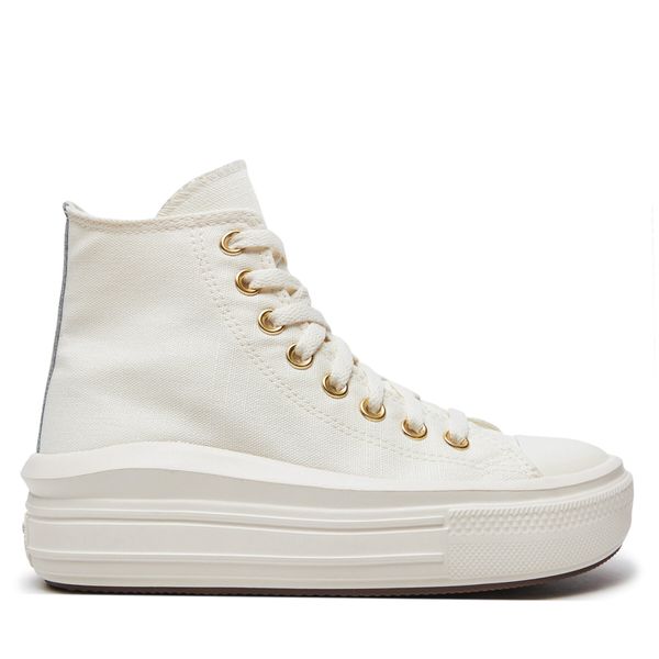 Converse Кецове Converse Chuck Taylor All Star Move Tonal Canvas A08384C Бял