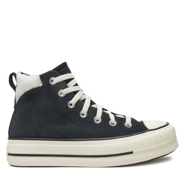 Converse Кецове Converse Chuck Taylor All Star Puff Lift A09377C Черен