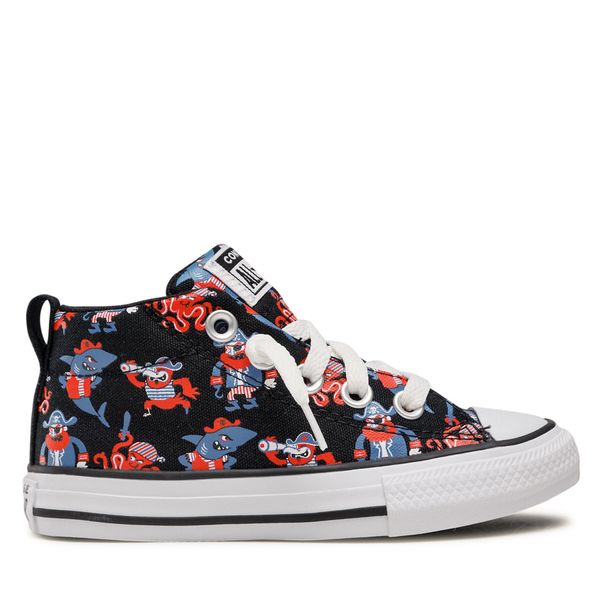 Converse Кецове Converse Ctas Street Mid 672732C Черен