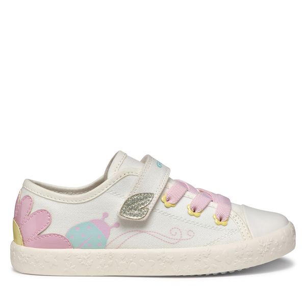 Geox Кецове Geox J Gisli J554NC 10 C0406 S Бял