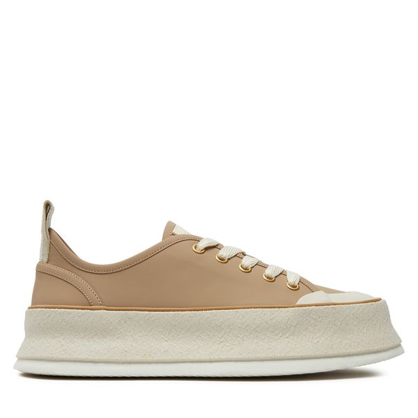 Max Mara Кецове Max Mara Prefallsneaker 2424766011 Бежов