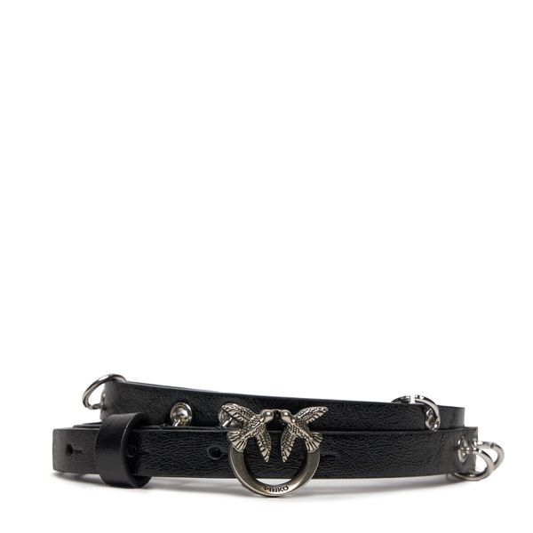 Pinko Колан в талията Pinko Love Berry H1 Belt 20241 PLT01 102148 A1UI Black Z990