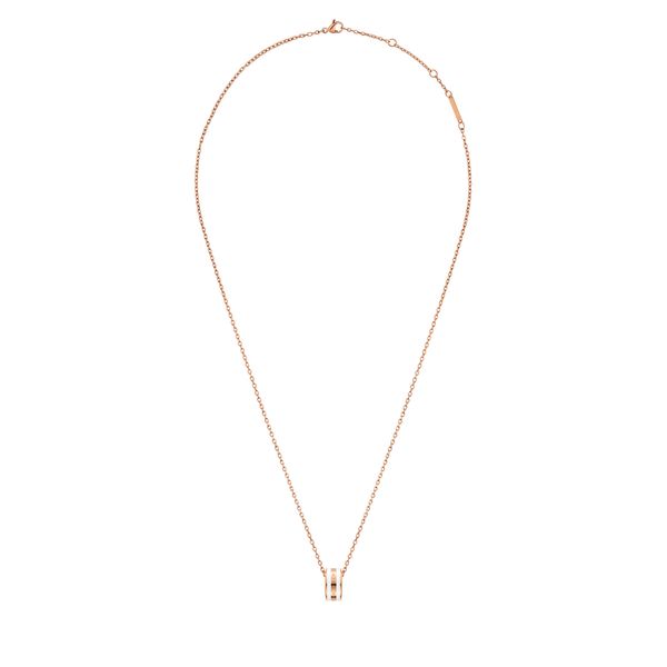 Daniel Wellington Колие Daniel Wellington Emalie DW00400153 Позлатено с розово злато