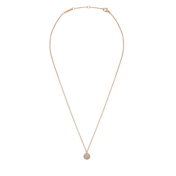 Daniel Wellington Колие Daniel Wellington Pavé DW00400625 Позлатено с розово злато